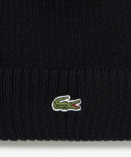 LACOSTE / ラコステ ニットキャップ | ウールリブニットキャップ | 詳細6