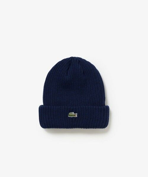 LACOSTE / ラコステ ニットキャップ | ウールリブニットキャップ | 詳細7