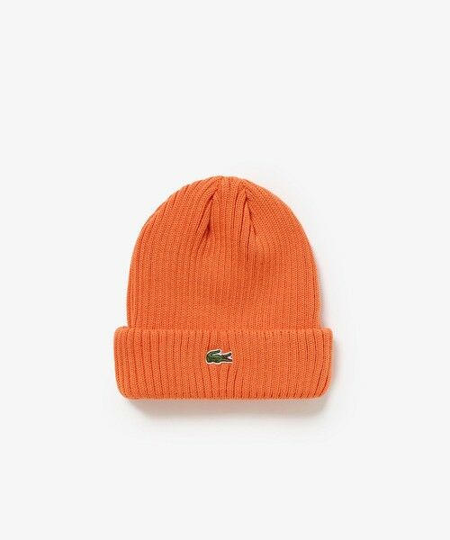LACOSTE / ラコステ ニットキャップ | ウールリブニットキャップ | 詳細12
