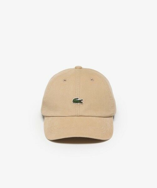 LACOSTE / ラコステ キャップ | ワンポイントワニロゴ・コーデュロイキャップ | 詳細3