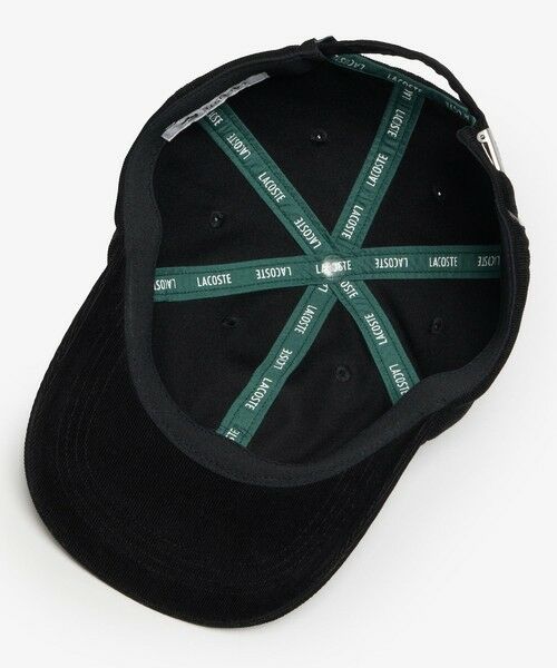LACOSTE / ラコステ キャップ | ワンポイントワニロゴ・コーデュロイキャップ | 詳細7
