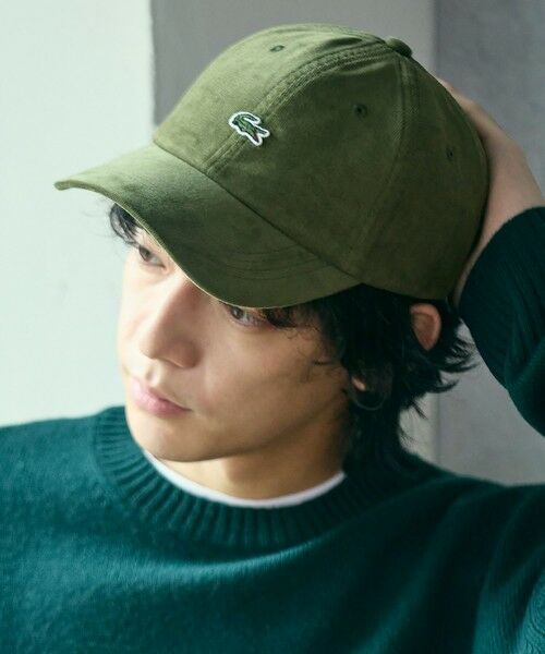 LACOSTE / ラコステ キャップ | ワンポイントワニロゴ・コーデュロイキャップ | 詳細8