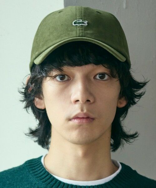 LACOSTE / ラコステ キャップ | ワンポイントワニロゴ・コーデュロイキャップ | 詳細9