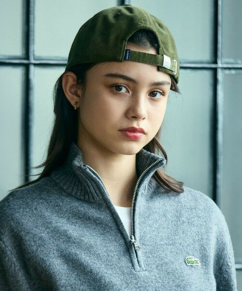LACOSTE / ラコステ キャップ | ワンポイントワニロゴ・コーデュロイキャップ | 詳細13
