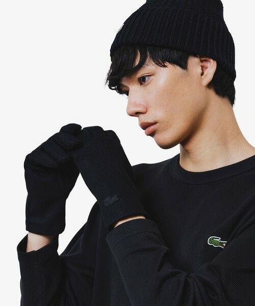 LACOSTE / ラコステ 手袋 | カシミヤブレンドウールジャージグローブ | 詳細4