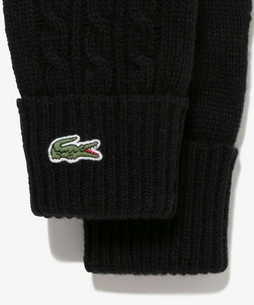 LACOSTE / ラコステ 手袋 | ケーブルニットウールグローブ | 詳細2