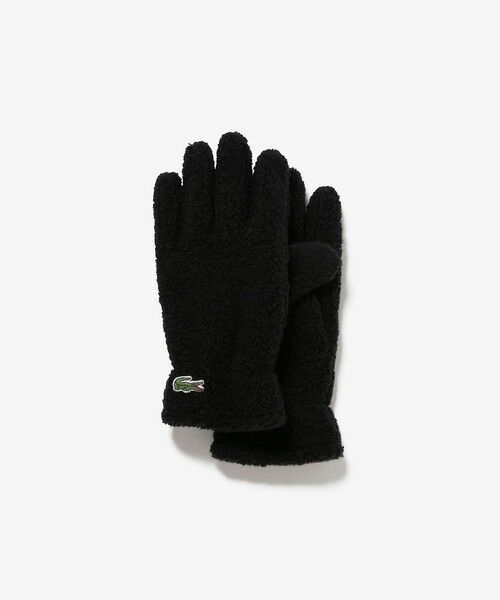 LACOSTE / ラコステ 手袋 | リサイクル紡毛パイルグローブ | 詳細1