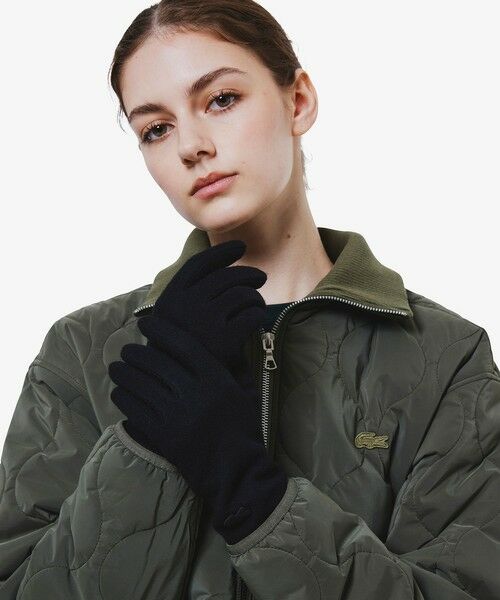 LACOSTE / ラコステ 手袋 | カシミヤブレンドジャージグローブ | 詳細4