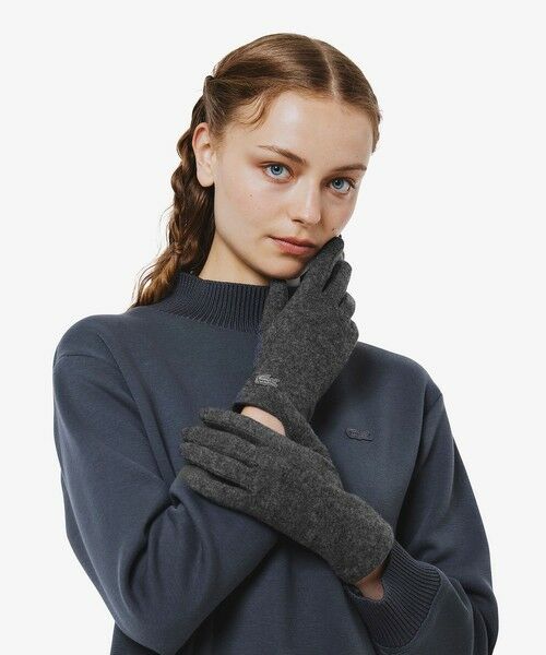 LACOSTE / ラコステ 手袋 | カシミヤブレンドジャージグローブ | 詳細8