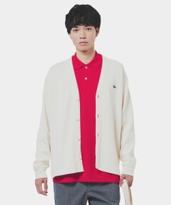 LACOSTE / ラコステ カーディガン・ボレロ | ヘビーウェイトシングルジャージカーディガン