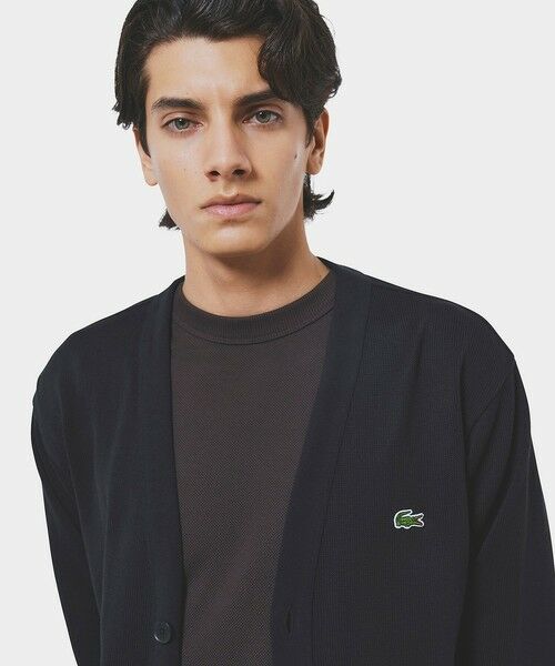 LACOSTE / ラコステ カーディガン・ボレロ | ヘビーウェイトシングルジャージカーディガン | 詳細2