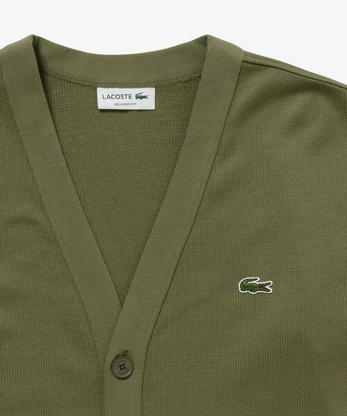 LACOSTE / ラコステ カーディガン・ボレロ | ヘビーウェイトシングルジャージカーディガン | 詳細12