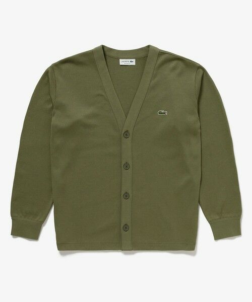 LACOSTE / ラコステ カーディガン・ボレロ | ヘビーウェイトシングルジャージカーディガン | 詳細8