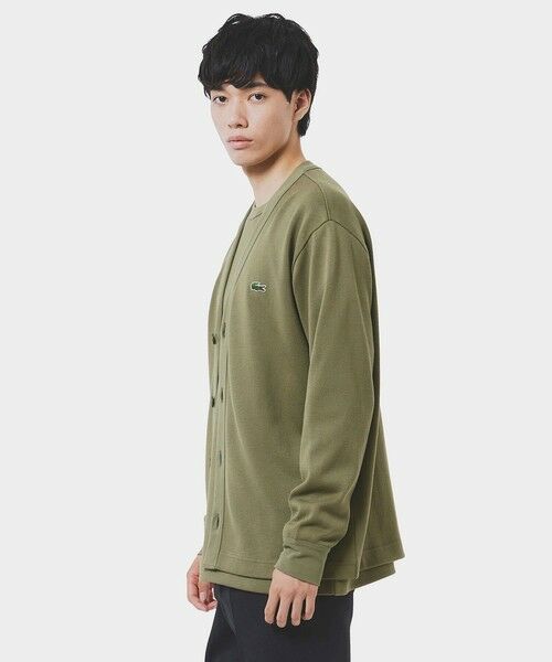 LACOSTE / ラコステ カーディガン・ボレロ | ヘビーウェイトシングルジャージカーディガン | 詳細9