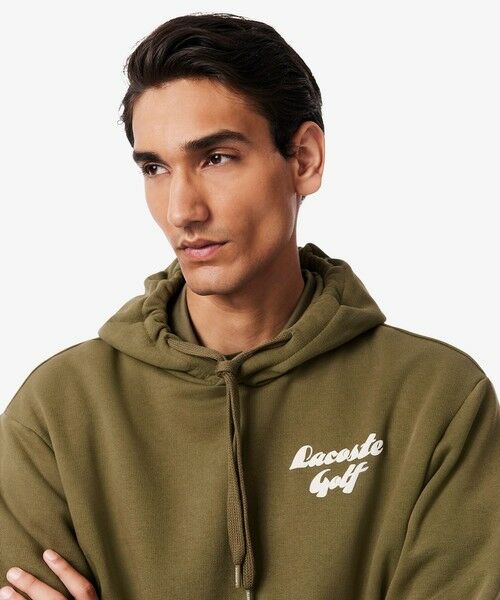 LACOSTE / ラコステ パーカー | プレイヤーバックプリントスウェットフーディー | 詳細10