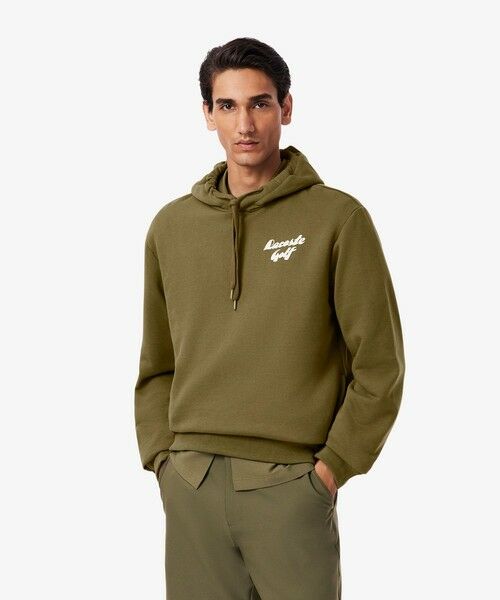 LACOSTE / ラコステ パーカー | プレイヤーバックプリントスウェットフーディー | 詳細9