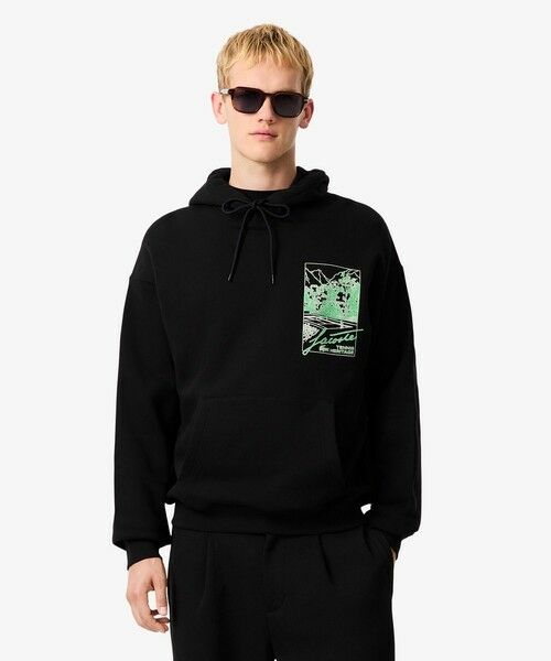LACOSTE / ラコステ パーカー | テニスヘリテージプリントスウェットフーディー | 詳細1