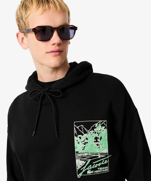 LACOSTE / ラコステ パーカー | テニスヘリテージプリントスウェットフーディー | 詳細2