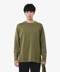 LACOSTE / ラコステ Tシャツ | ヘビーウェイトシングルジャージ長袖Tシャツ