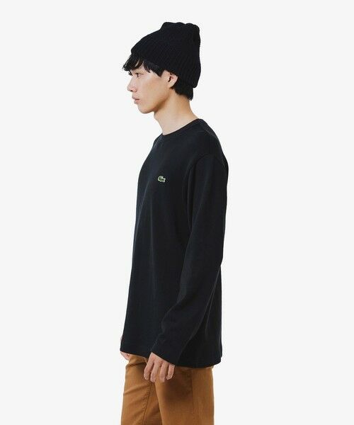 LACOSTE / ラコステ Tシャツ | ヘビーウェイトシングルジャージ長袖Tシャツ | 詳細4