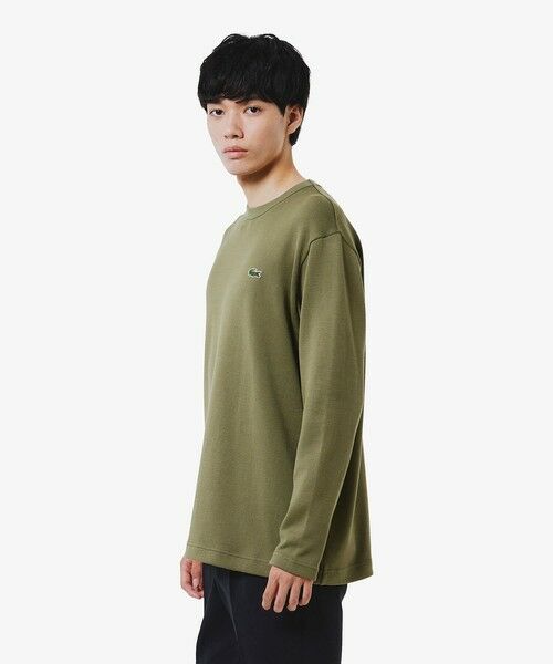 LACOSTE / ラコステ Tシャツ | ヘビーウェイトシングルジャージ長袖Tシャツ | 詳細11