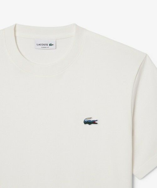 LACOSTE / ラコステ Tシャツ | ランドスケープワニロゴワンポイントTシャツ | 詳細4