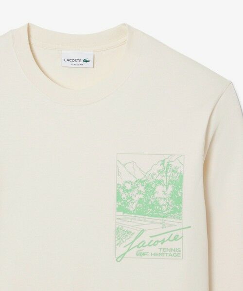 LACOSTE / ラコステ Tシャツ | テニスヘリテージプリントロングスリーブTシャツ | 詳細11