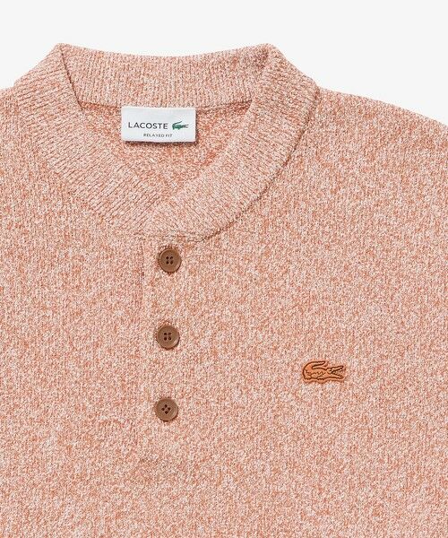 LACOSTE / ラコステ ニット・セーター | ブークレー ヘンリーネックニットセーター | 詳細12