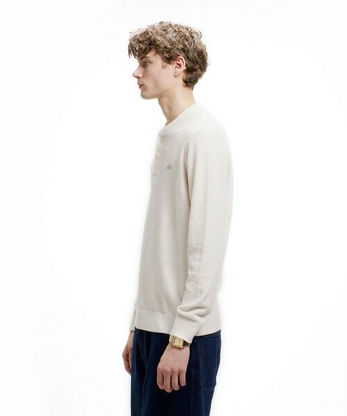 LACOSTE / ラコステ ニット・セーター | ブークレー ヘンリーネックニットセーター | 詳細18
