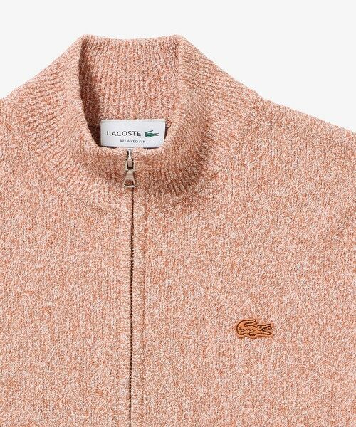 LACOSTE / ラコステ カーディガン・ボレロ | ブークレー スタンドジップニットカーディガン | 詳細13