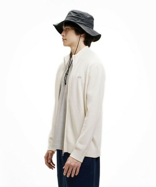 LACOSTE / ラコステ カーディガン・ボレロ | ブークレー スタンドジップニットカーディガン | 詳細17