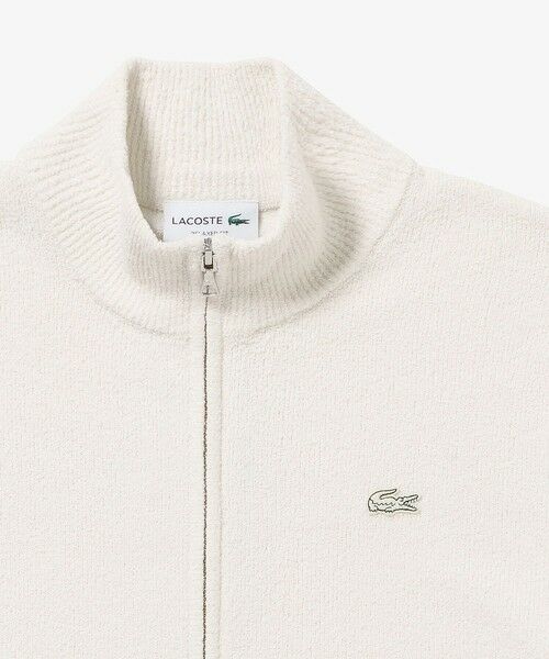 LACOSTE / ラコステ カーディガン・ボレロ | ブークレー スタンドジップニットカーディガン | 詳細14