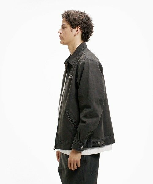LACOSTE / ラコステ Gジャン・デニムジャケット | 12オンス デニム ジップアップブルゾン | 詳細5