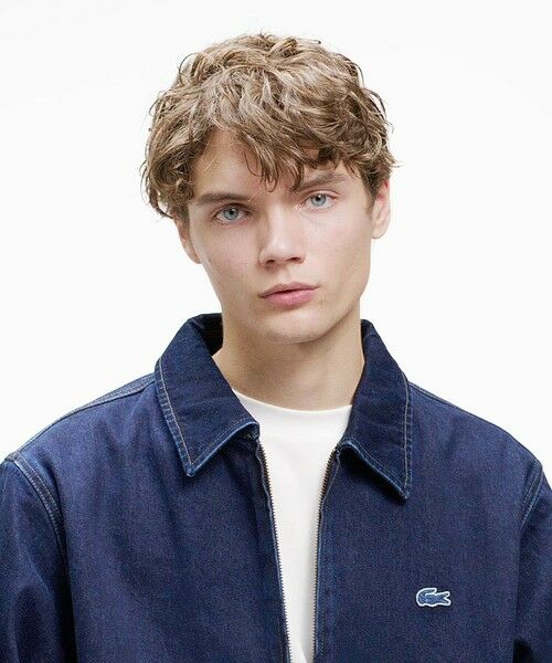 LACOSTE / ラコステ Gジャン・デニムジャケット | 12オンス デニム ジップアップブルゾン | 詳細16