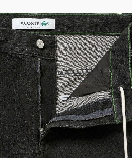 LACOSTE / ラコステ デニムパンツ | 5ポケットワイドデニムパンツ テーパード | 詳細10