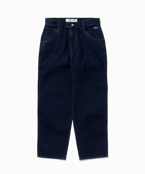 LACOSTE / ラコステ デニムパンツ | 5ポケットワイドデニムパンツ テーパード | 詳細18