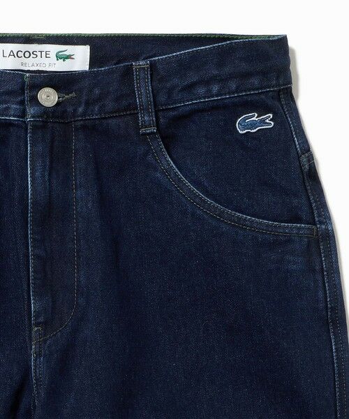 LACOSTE / ラコステ デニムパンツ | 5ポケットワイドデニムパンツ テーパード | 詳細19