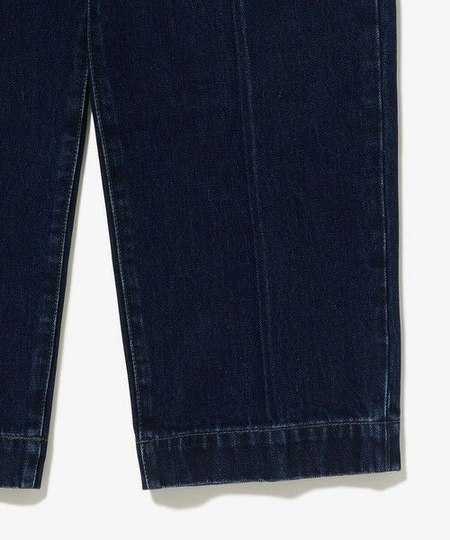 LACOSTE / ラコステ デニムパンツ | プリーツエフェクトデニム ワークパンツ | 詳細11
