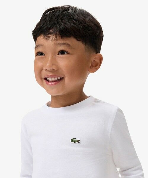 LACOSTE / ラコステ Tシャツ | 【EC only】JUNIORベーシックワニロゴパッチ長袖Tシャツ | 詳細1