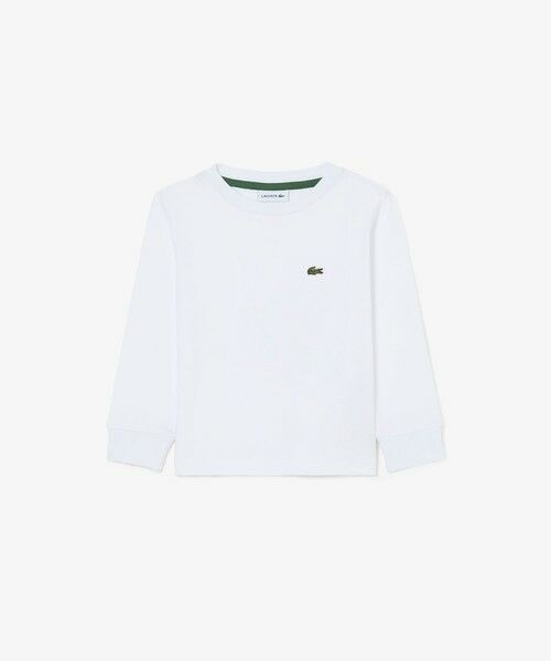 LACOSTE / ラコステ Tシャツ | 【EC only】JUNIORベーシックワニロゴパッチ長袖Tシャツ | 詳細3