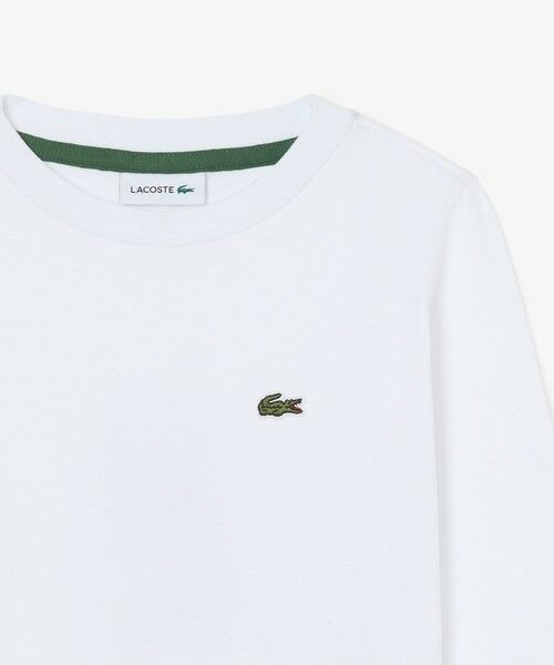 LACOSTE / ラコステ Tシャツ | 【EC only】JUNIORベーシックワニロゴパッチ長袖Tシャツ | 詳細5
