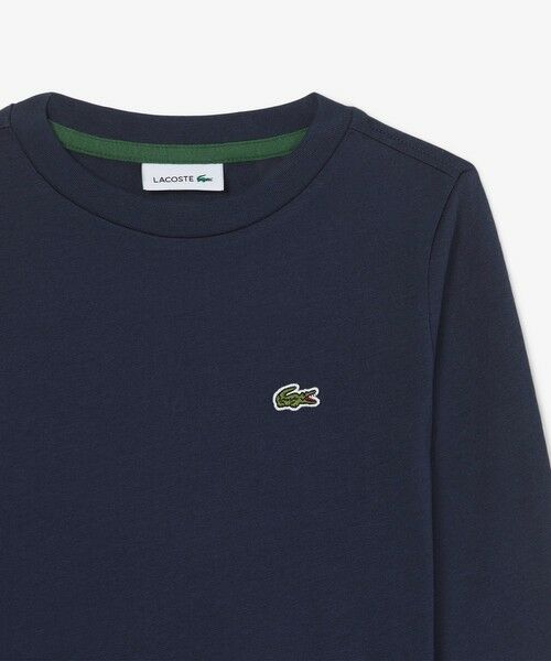 LACOSTE / ラコステ Tシャツ | 【EC only】JUNIORベーシックワニロゴパッチ長袖Tシャツ | 詳細9