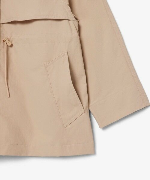 LACOSTE / ラコステ ナイロンジャケット | 撥水 防風 ワッシャー加工 オーバーサイズ ワイドスリーブ スタンドジャケット | 詳細11