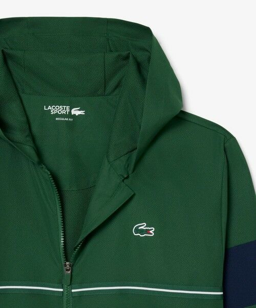 LACOSTE / ラコステ パーカー | カラーブロック フーデッドトラックジャケット | 詳細1