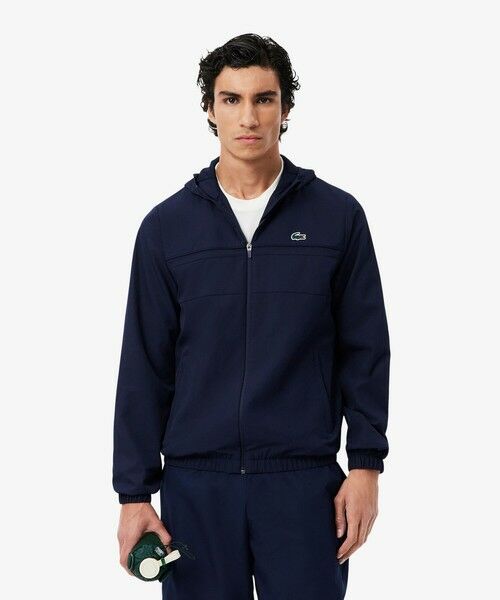 LACOSTE / ラコステ パーカー | 撥水スポーツトラックジャケット（ブラック）