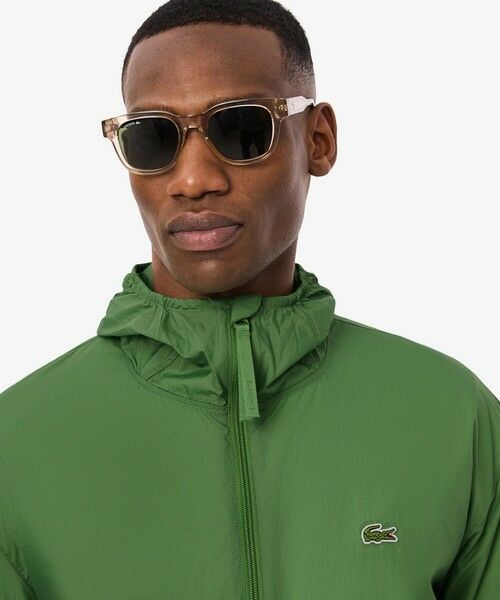 LACOSTE / ラコステ ナイロンジャケット | 軽量 撥水 ワッシャー加工 ライトウェイトパッカブルジャケット | 詳細1