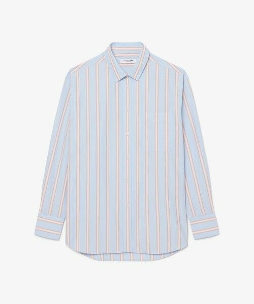 LACOSTE / ラコステ シャツ・ブラウス | オーバーサイズストライプポプリンシャツ | 詳細11