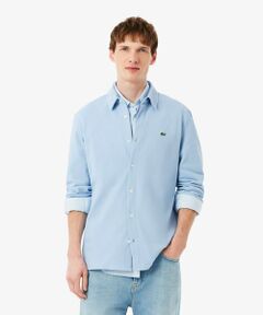 LACOSTE / ラコステ シャツ・ブラウス | スリムフィット鹿の子地シャツ