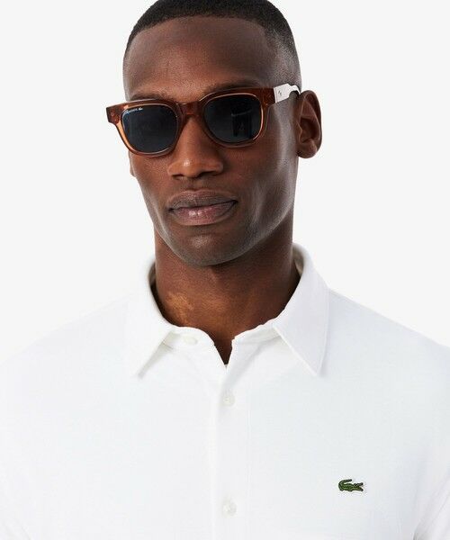 LACOSTE / ラコステ シャツ・ブラウス | スリムフィット鹿の子地シャツ | 詳細1