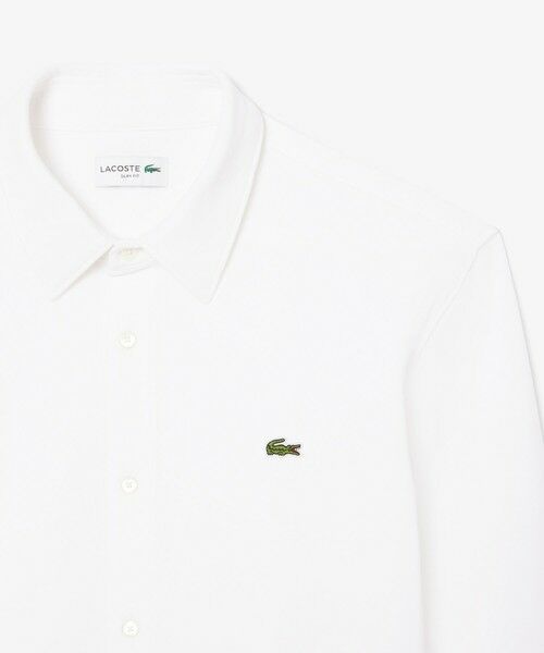 LACOSTE / ラコステ シャツ・ブラウス | スリムフィット鹿の子地シャツ | 詳細4